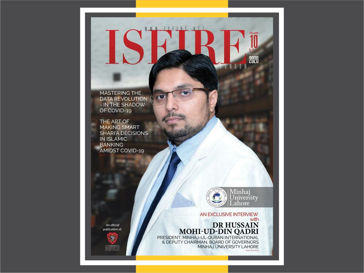 Dr. Hussain Mohi-ud-Din Qadri features on the cover of August 2020 issue of ISFIR