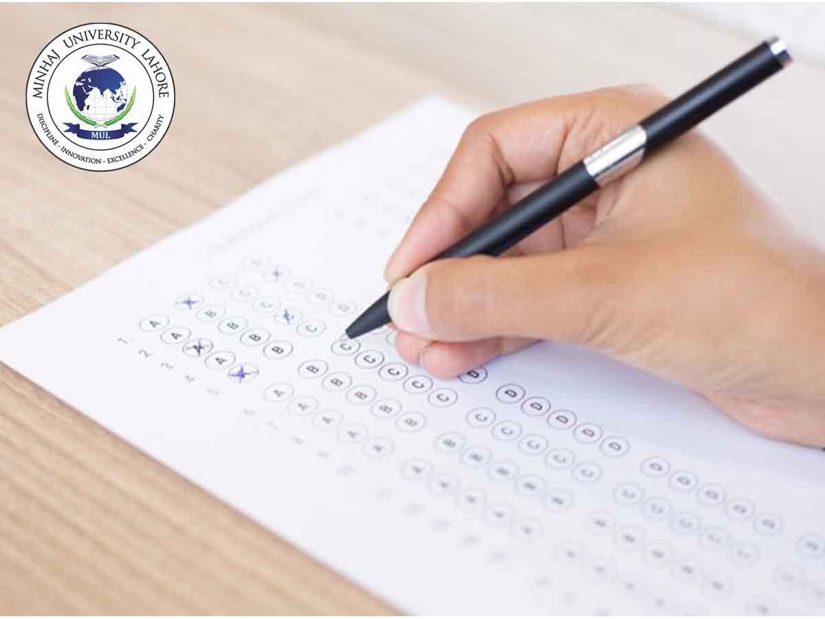 6th MUL Aptitude TEST For MS M Phil Minhaj University Lahore