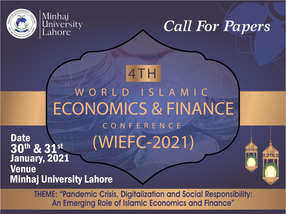CALL FOR PAPERS (4th World Islamic Economics & Finance Conference)