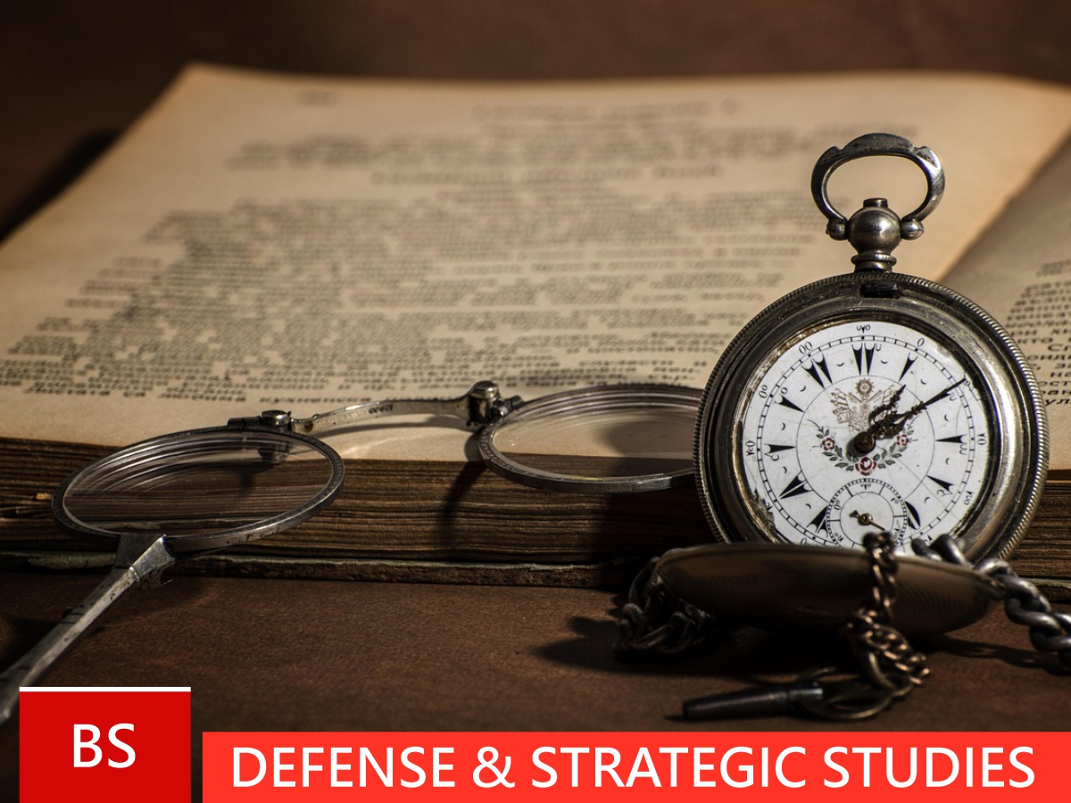 BS Defense and Strategic Studies