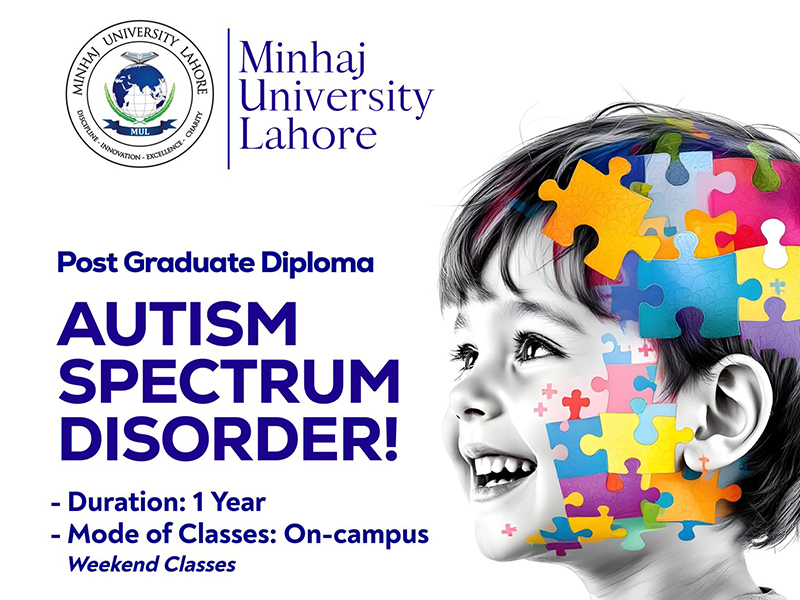 Post Graduate Diploma in Autism Spectrum Disorder 